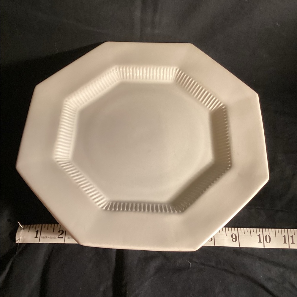 Castleton China, Independence Ironstone, White platter